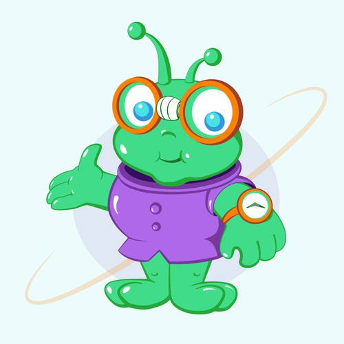 Geek Alien Character