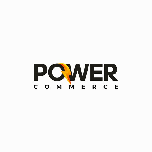 Power Commerce Logo Design