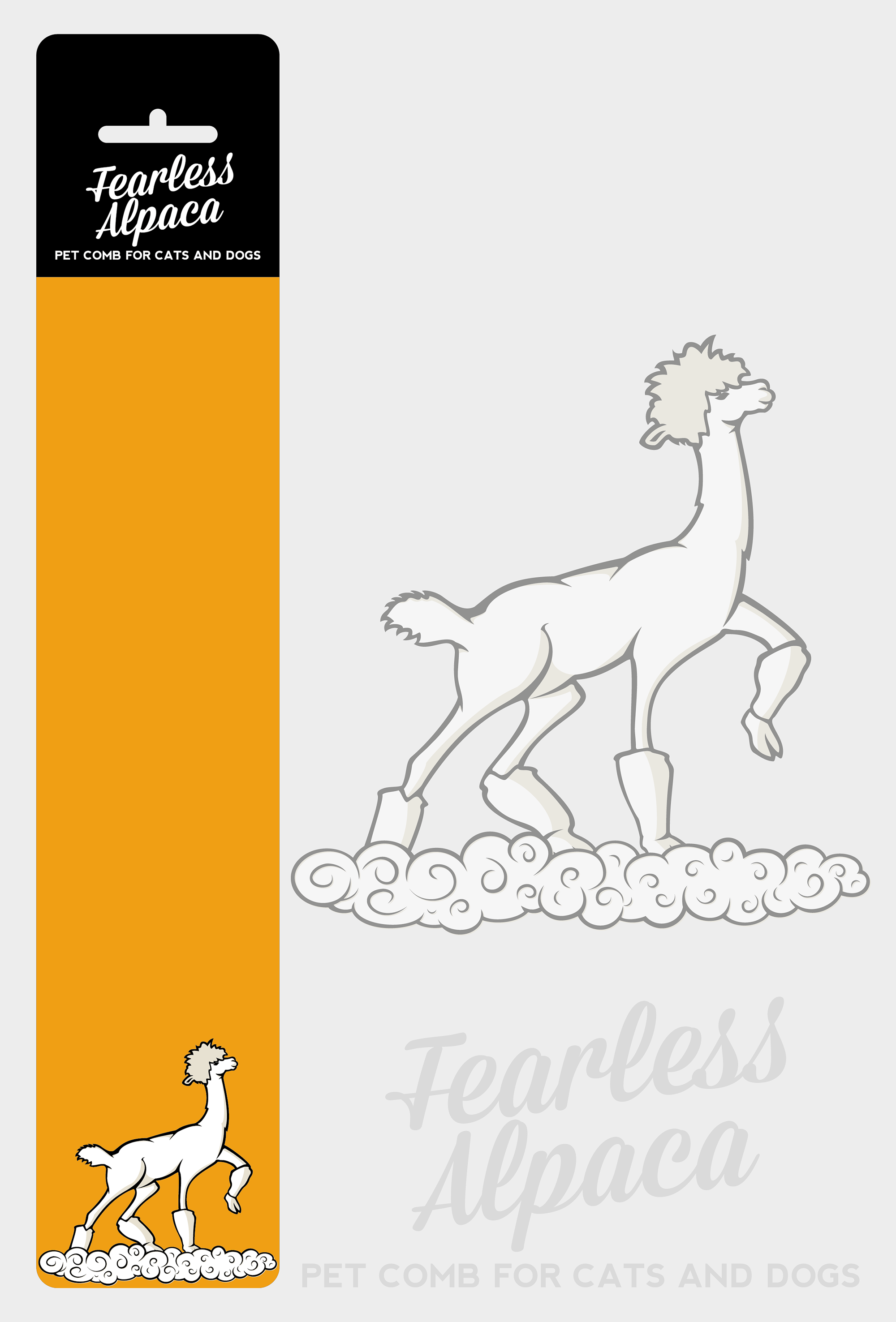 Make people smile with a goofy and fun product label for a start-up pet products brand