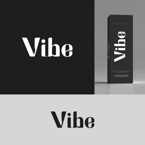Wordmark logo concept for Vibe