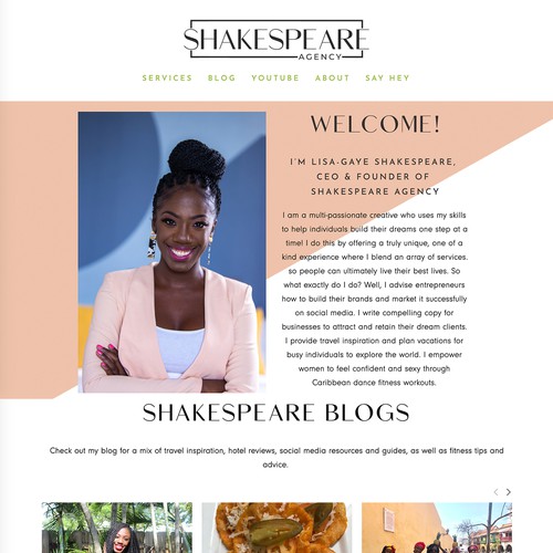 Shakespeare Agency Design