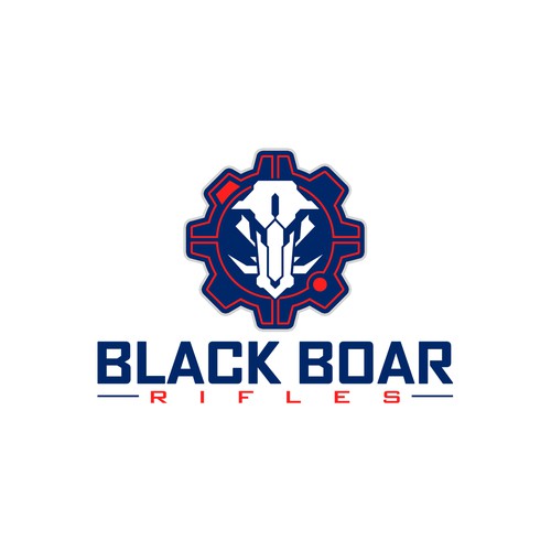 Logo design for Black Boar Rifles