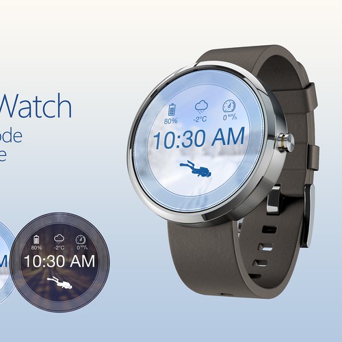 Iconic watch face design for smartwatches needed!