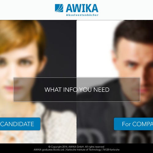 Create the new web design for AWIKA