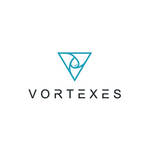 Minimalist Logo Design for Vortexes, a company that is selling the highest quality oil products in the UK
