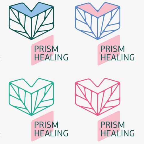 Logo & business card design for an alternative health business Prism Healing