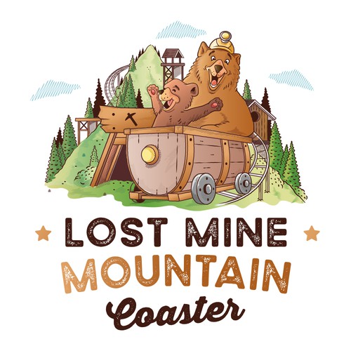 Mountain Coaster Adventure: Mining Bears
