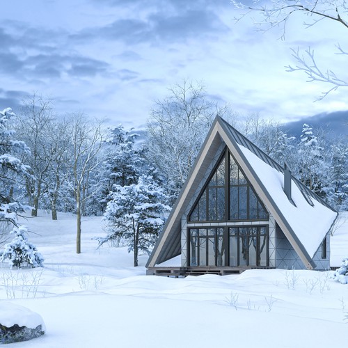 Winter Cabin