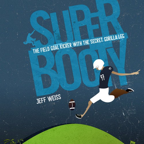 Cover for a teenager fantasy sports book 