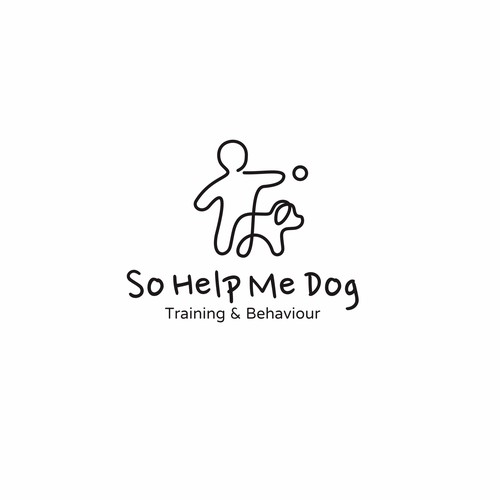 Logo concept for dog training