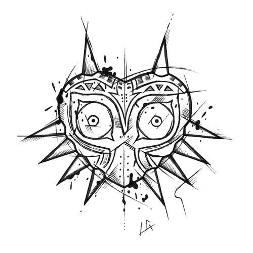 Majora's Mask Tattoo