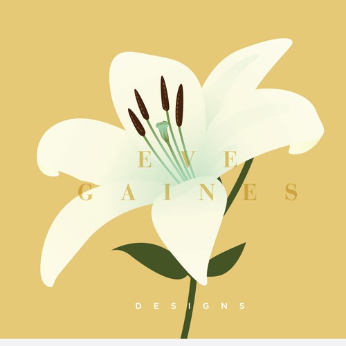 Contemporary feminine logo