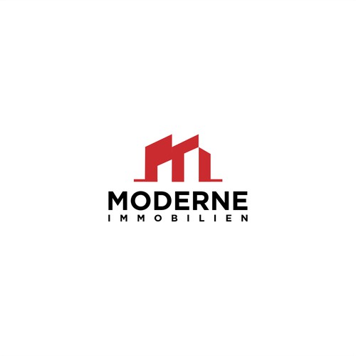 Logo Concept for Moderne Immobilien