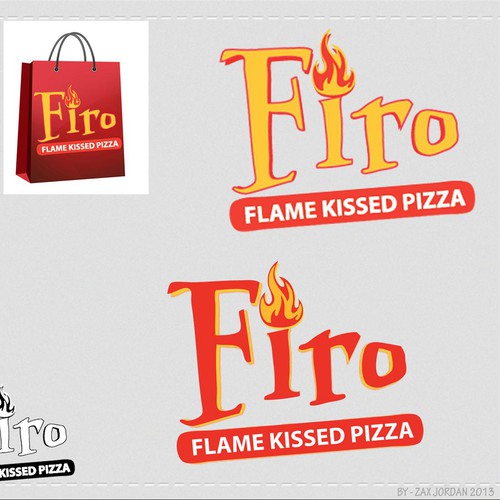 flame kissed pizza