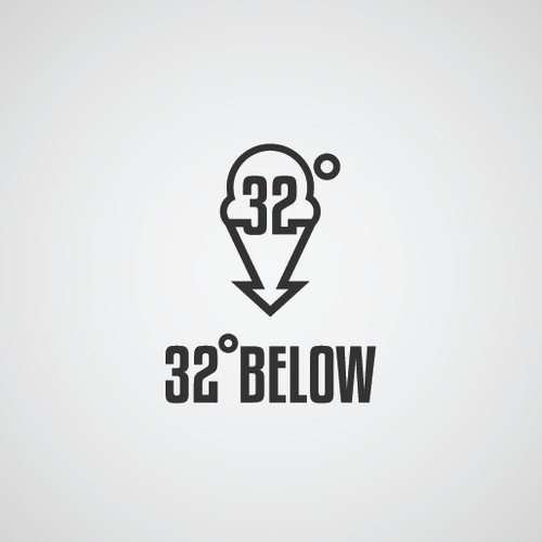 Logo Concept for "32 Degrees Below