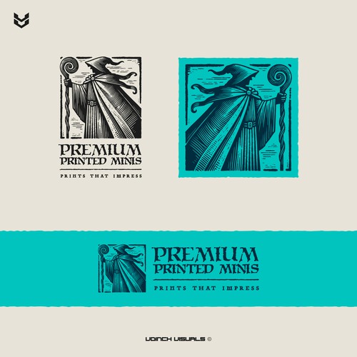 Logo for Premium Printed Minis