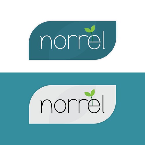 Logo concept for all natural skincare company