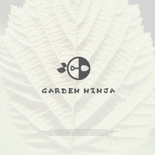 Iconic Logo for Garden Ninja
