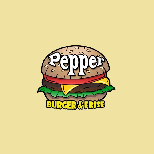 logo for a burger restaurant