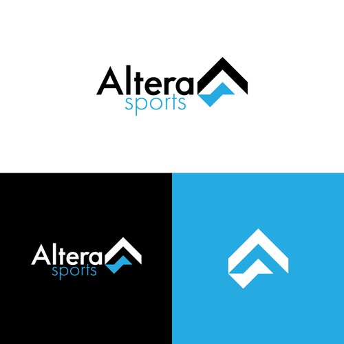 Simple and Dynamic sportswear logo