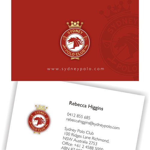 New logo and business card wanted for Sydney Polo Club