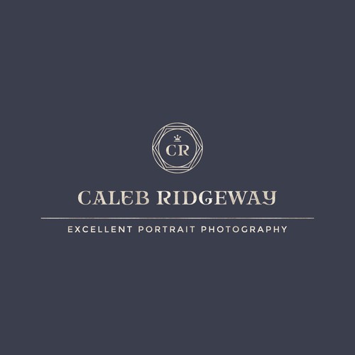 Monogram logo for photographer