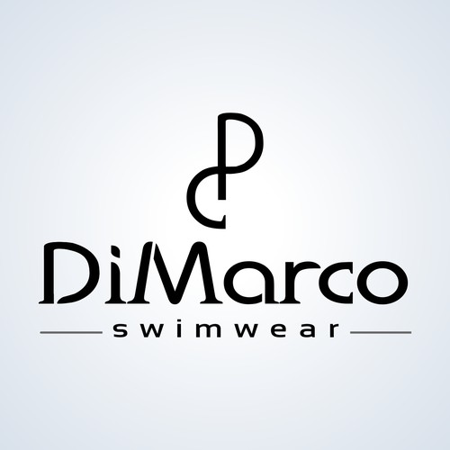 Create a unique and elegant swimsuit line logo.
