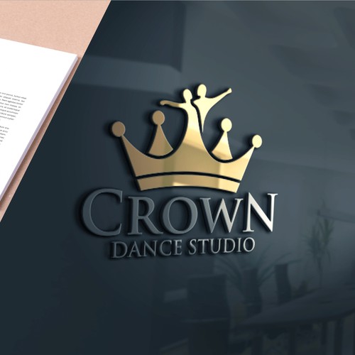 Bold logo for Crown Dance Studio