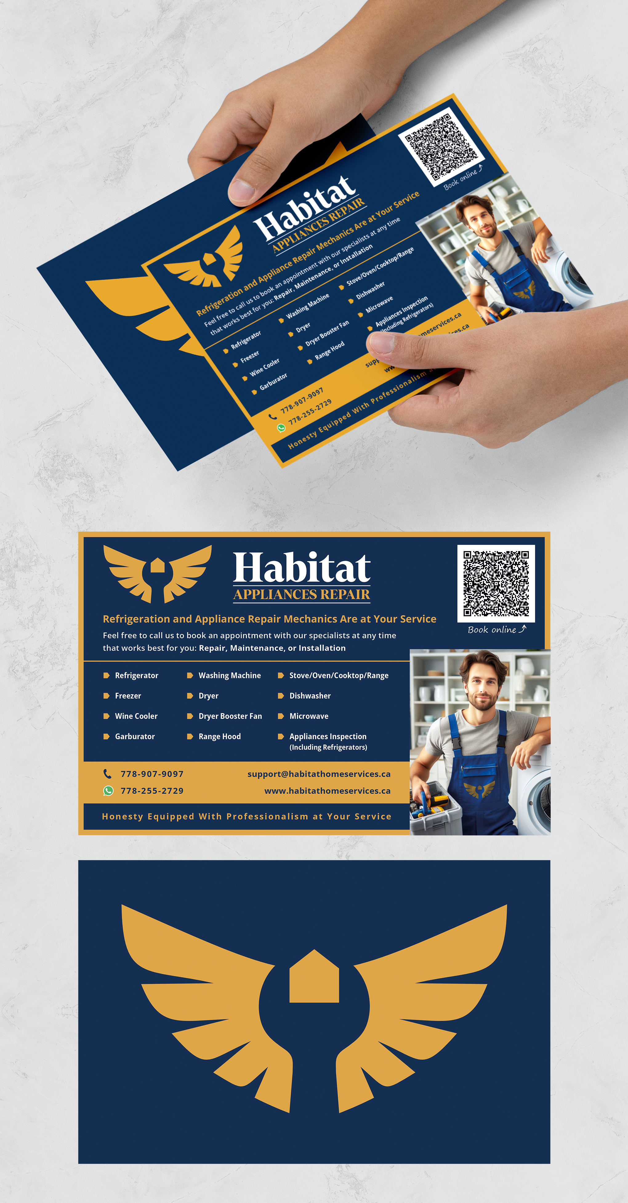 Flyer and magnet sticker update