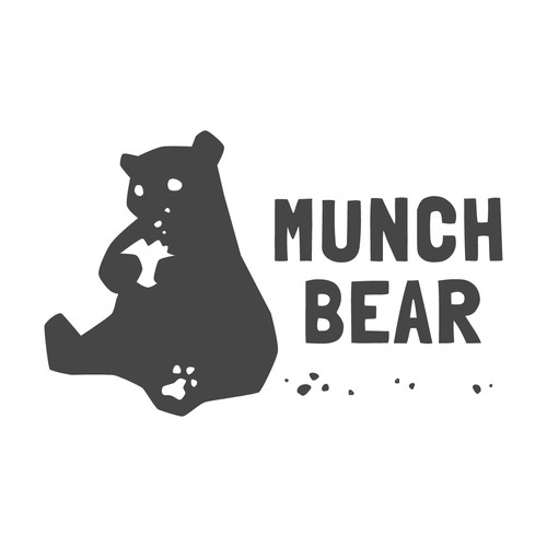 Simple heavy bear logo