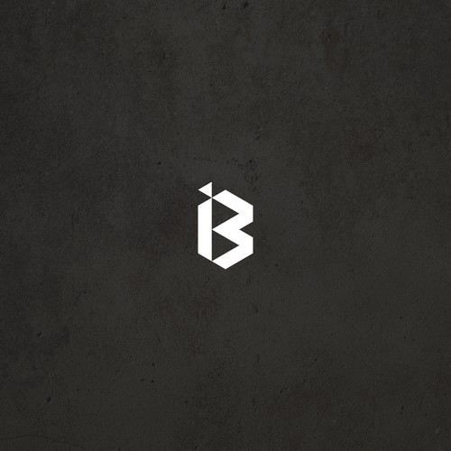 Simple modern logo for Barking Iron Media
