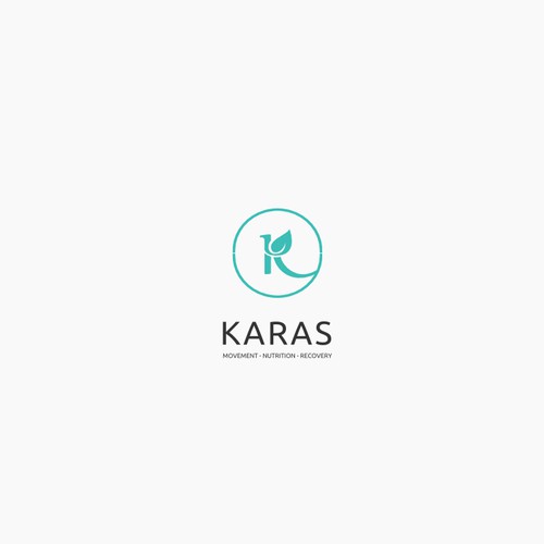 Letter logo for health company