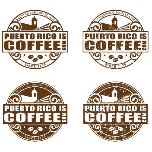 新标志设计要为PuertoRicoisCoffee.com”title=