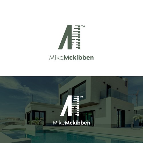 Concept logo for a luxury real estate agent
