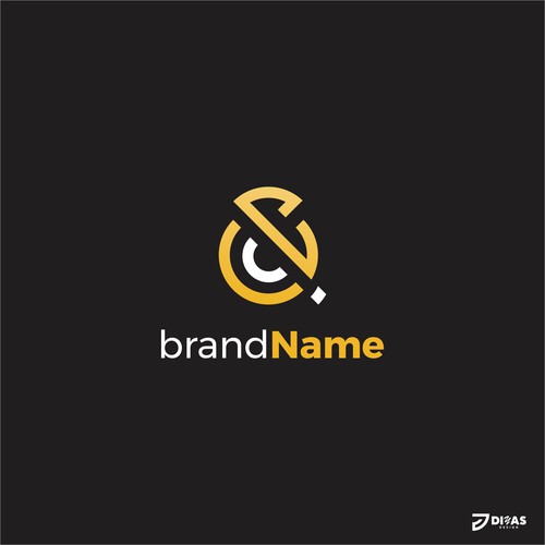 c & e logo design