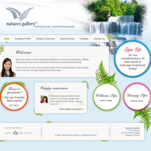 Nature's Gallery Website