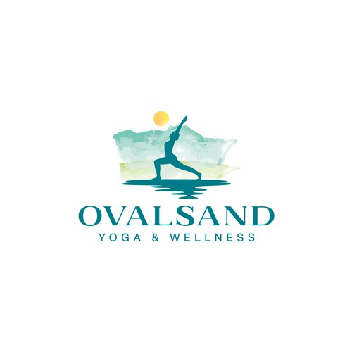 Ovalsand yoga logo
