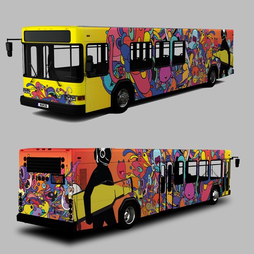 Wrap Design For City Bus