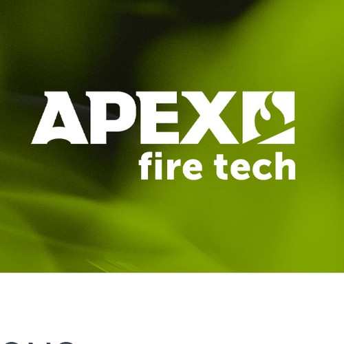 Fire tech company logo design