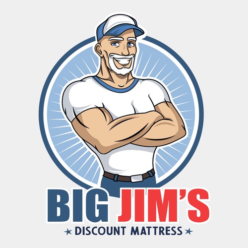 Big Jim's Discount Mattress logo