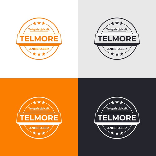 Telmore badge logo