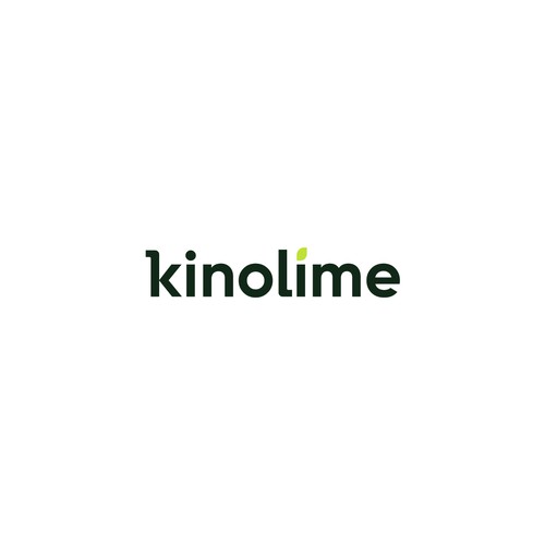 minimalist wordmark logo for green company