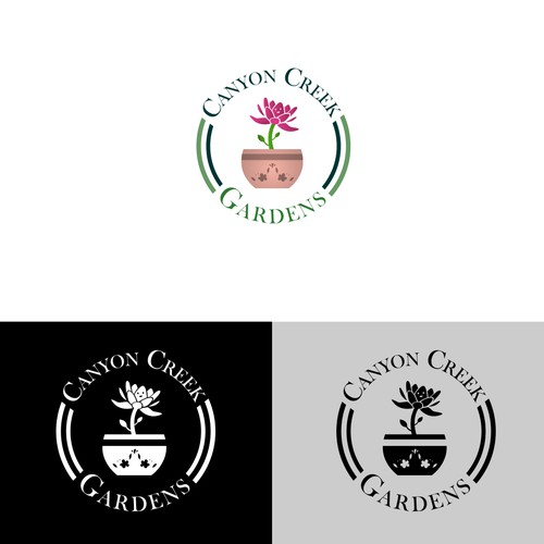 Concept de logo pour Canyon Creek Garden