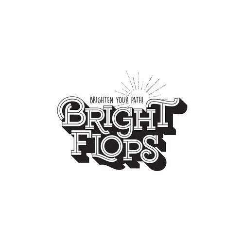 Create a fun & entertaining LOGO for Bright Flops!