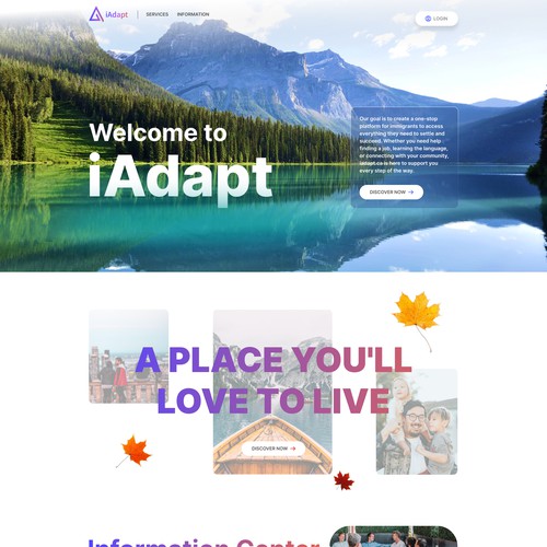 UI UX Landing Design