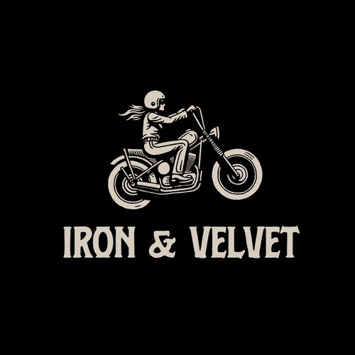 Iron & Velvet Logo Design
