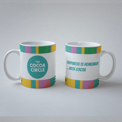 Design a fun and inspiring hot chocolate/coffee mug for cacao lovers