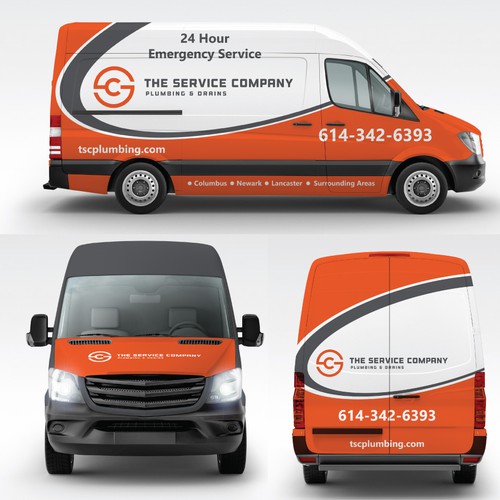 We want a showstopper - Vinyl Wrap Branding for Plumbing company