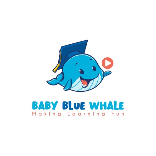 Baby Blue Whale logo