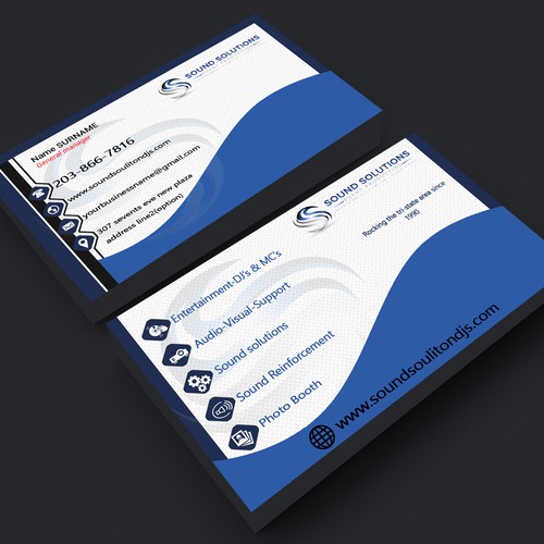 professional Business card